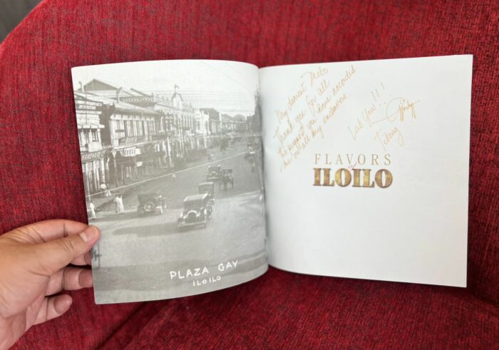 Signed Copy of Flavors of Iloilo Cook Book