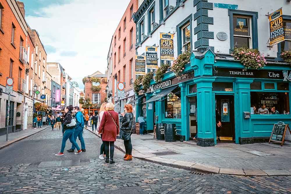 Image of Dublins Cobblestone Streets