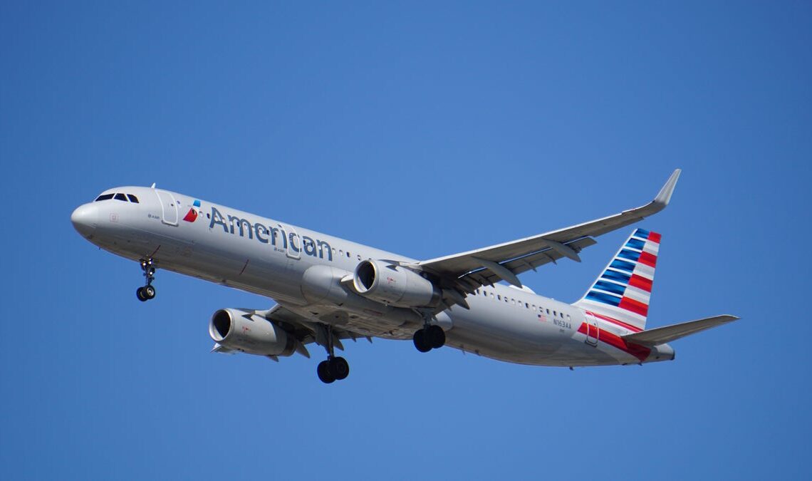 American Airlines passenger hit on head by flying food trolley