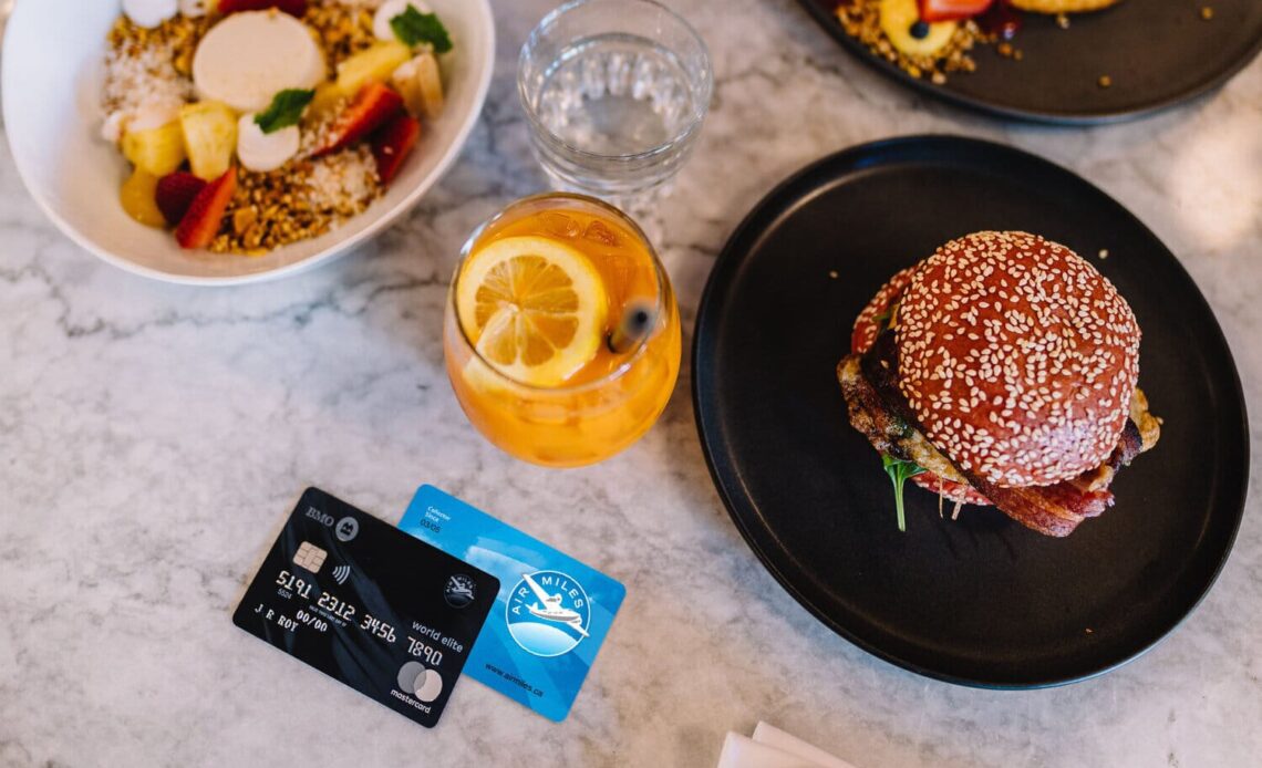 BMO Air Miles Cards: Up to 6,000 Air Miles on Dining