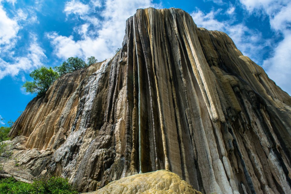 Hierve el agua Oaxaca, México