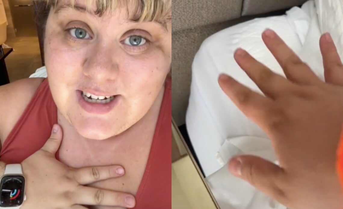 Hotel worker shares how to check for bed bugs before unpacking