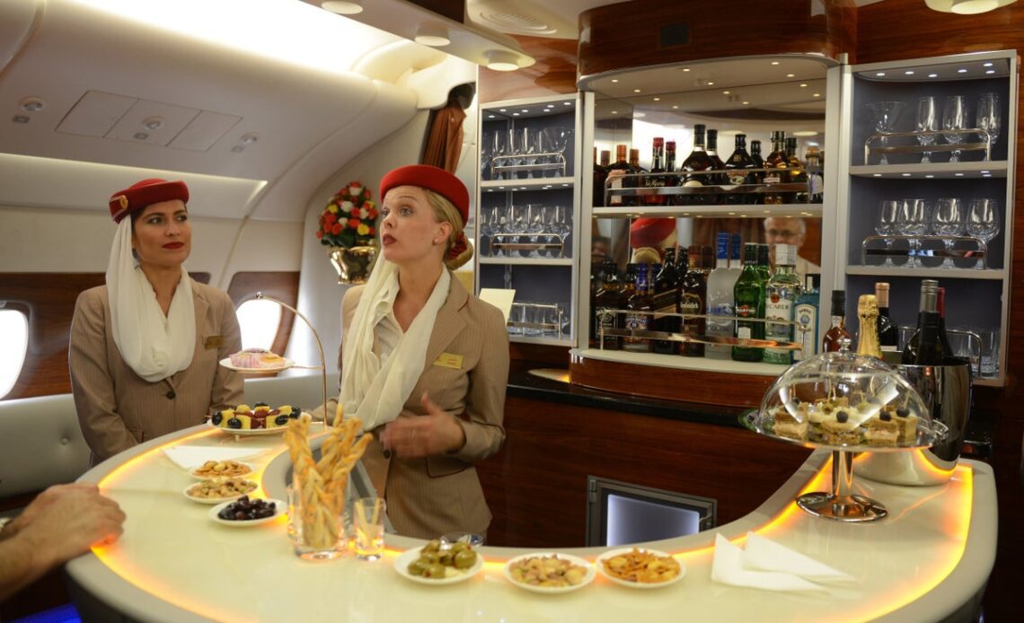 Iconic Airbus A380 plane bar sells at auction for $50,000