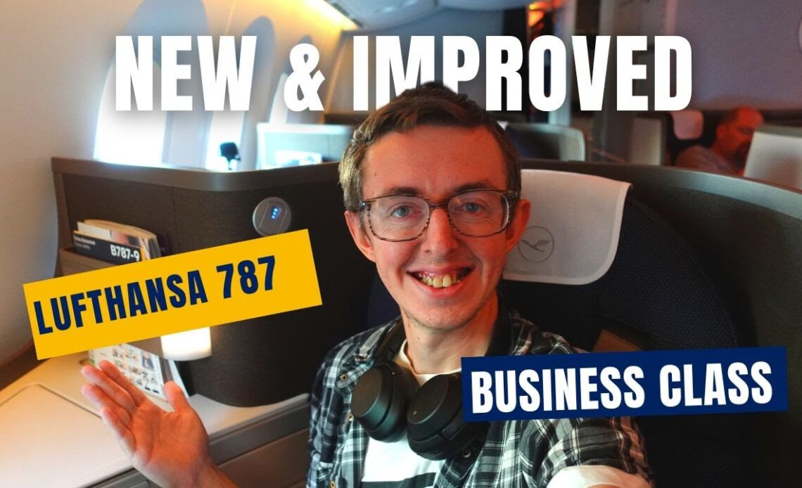 Lufthansa NEW & IMPROVED 787 Business Class - Frankfurt to Munich