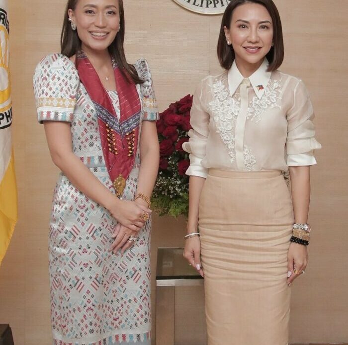 TPB COO Marga Nograles with DOT Secretary Maria Esperanza Christina Garcia Frasco