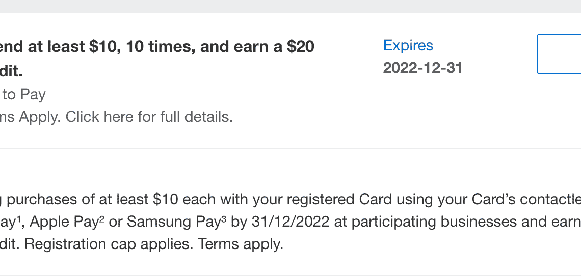 Tap to Pay Amex Offers: Earn an Easy $20 Per Card