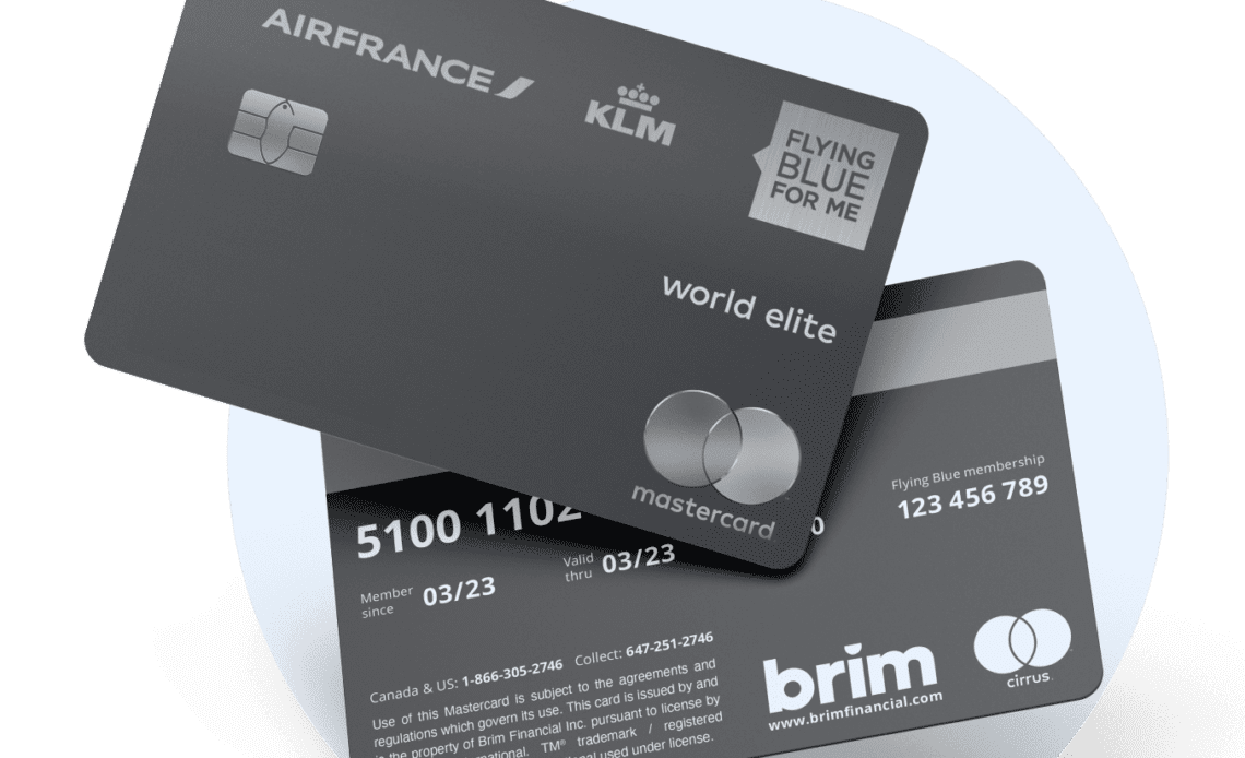 The New Air France KLM Flying Blue World Elite Mastercard