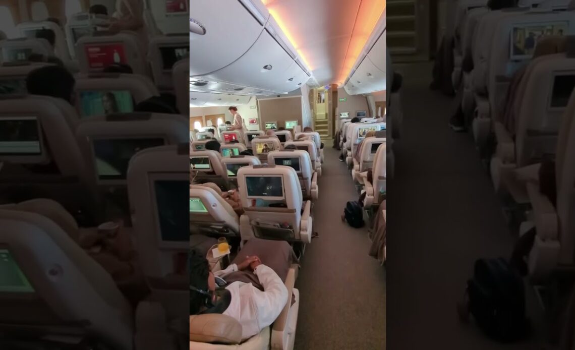 We finally got to check out Emirates’ new premium economy product #Shorts