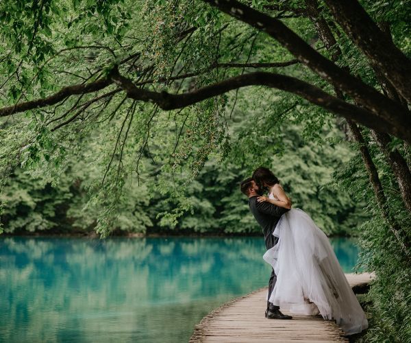 Wedding ceremonies in the Plitvice Lakes National Park