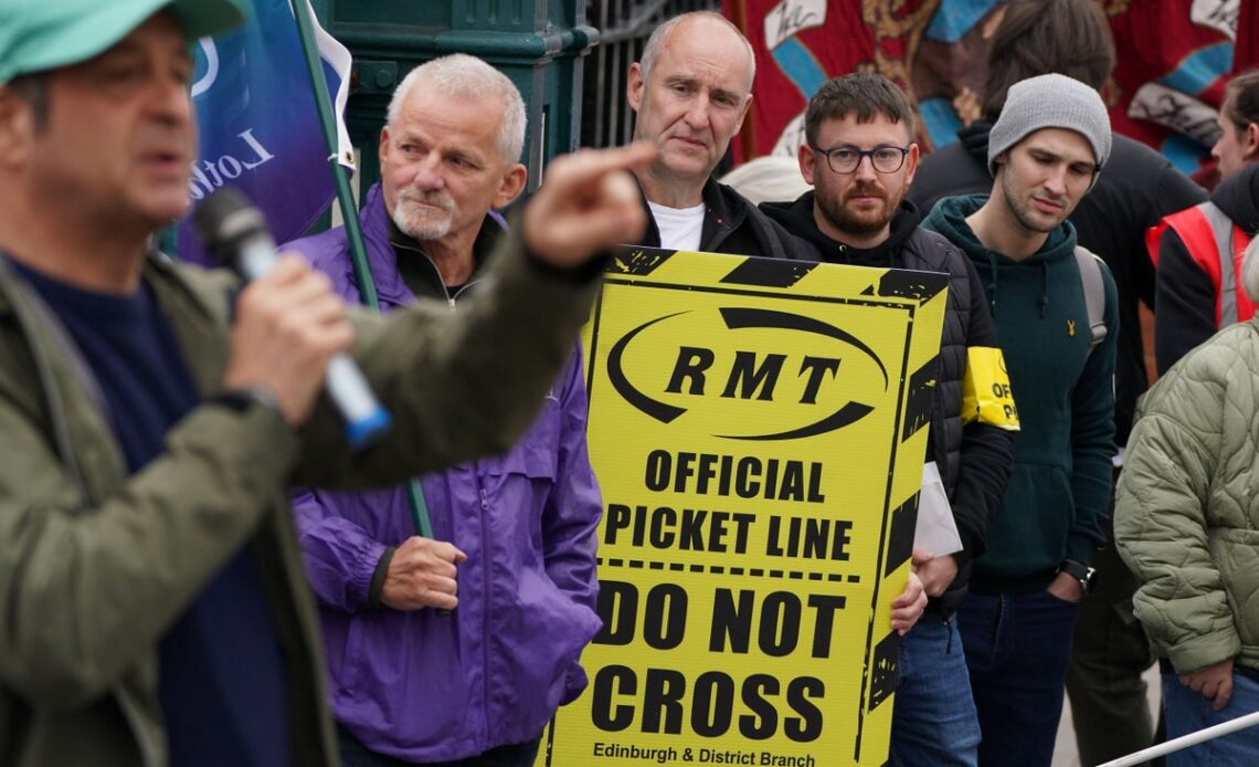 Worst rail disruption of year as train workers walk out in pay dispute