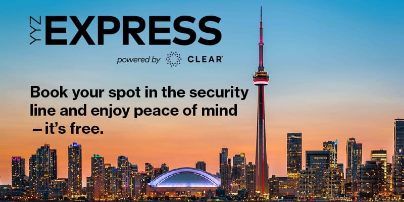 YYZ Express: Priority Security at for Domestic and International Flights from Toronto