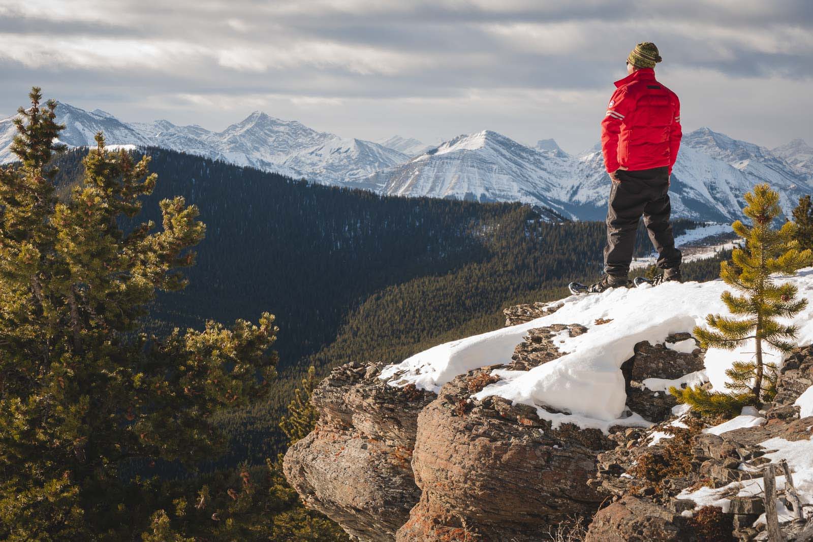 things to do in canada heli snowshoe