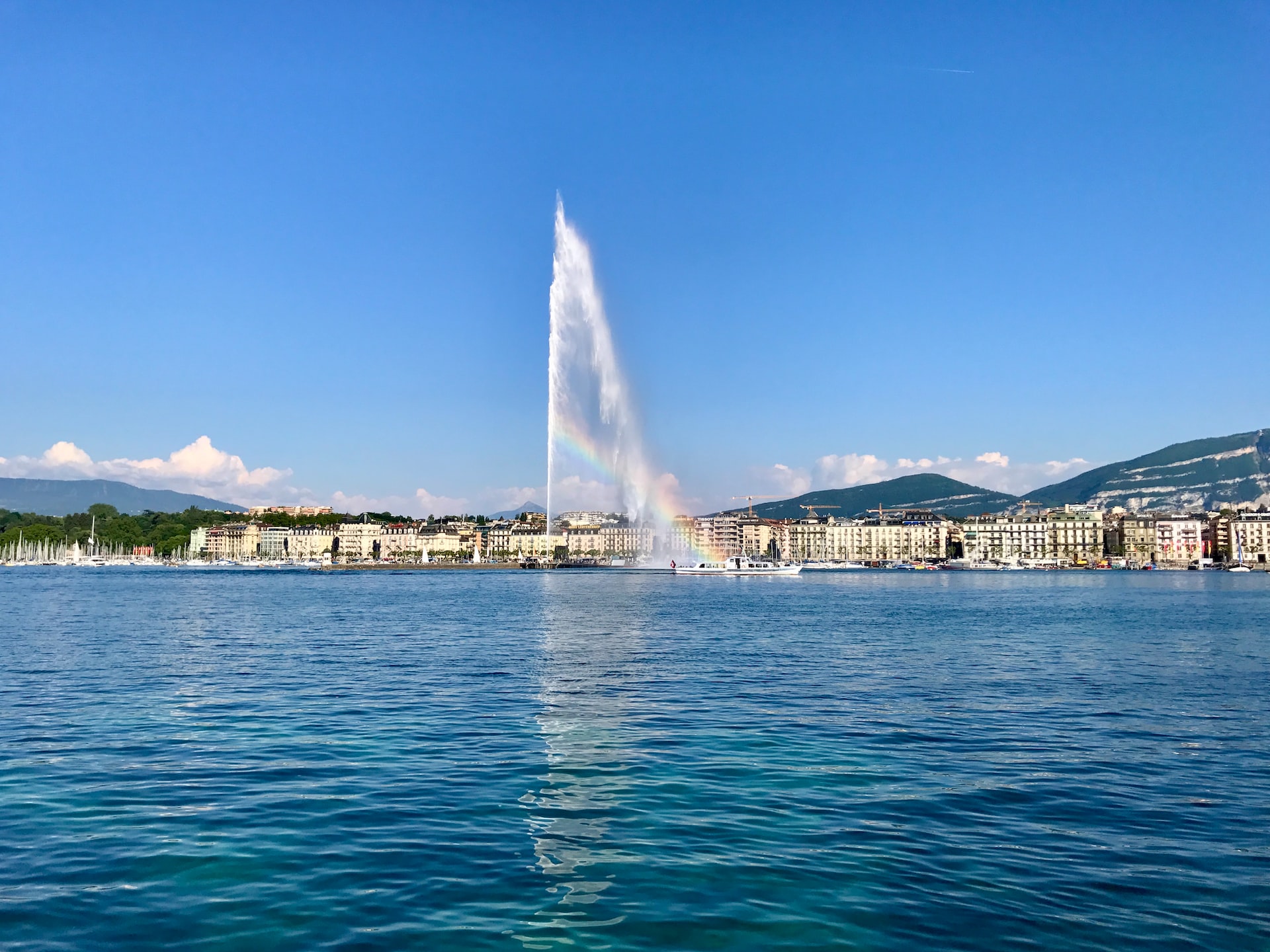 The Geneva Water Fountain (photo: Devam Jhabak)