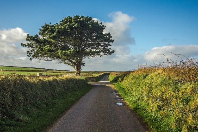 Wales road trip, countryside landscape