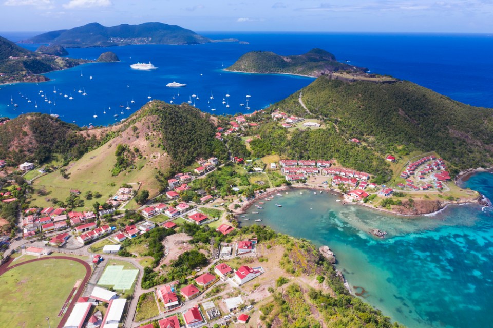 Iles des Saintes. French Guadeloupe