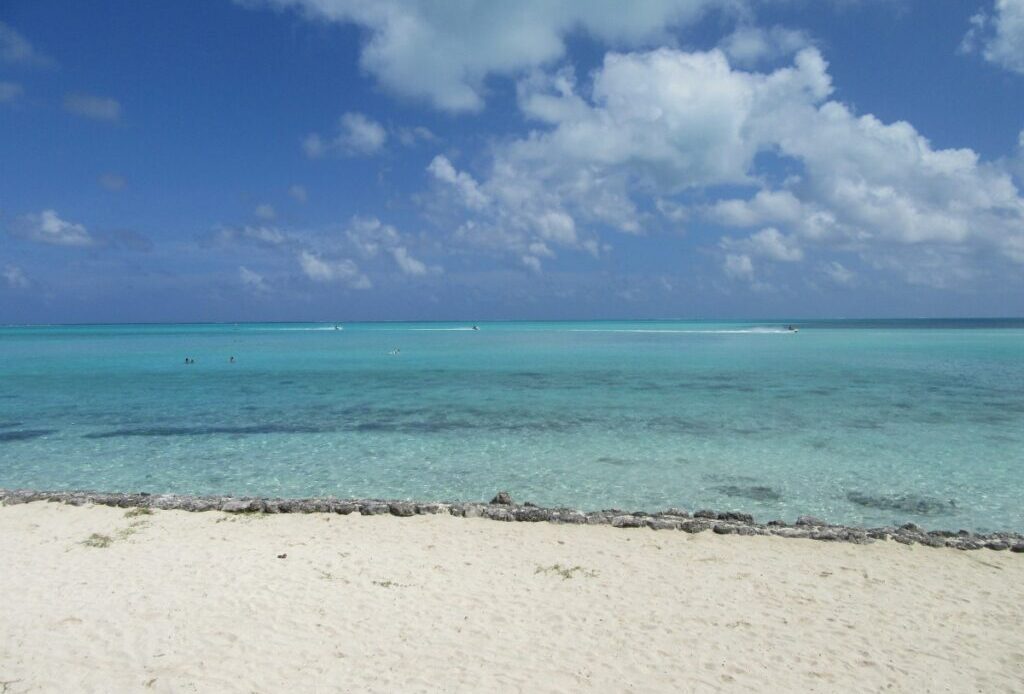 best beaches of tahiti white sand and ocean on matira beach