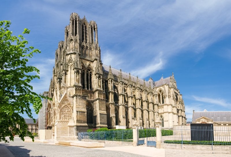 Cathedral Notre-Dame de Reims Architecture and Skyline