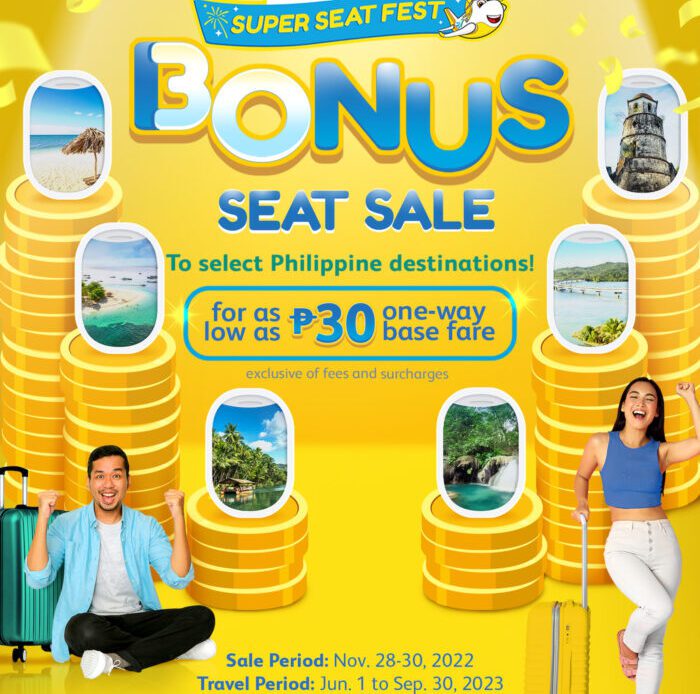 Cebu Pacific Nov 28 Payday Super Seat Fest