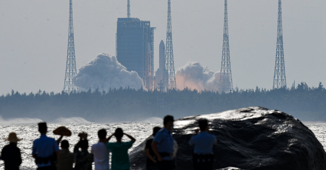 China Lucks Out Again as Out-of-Control Rocket Booster Falls in the Pacific