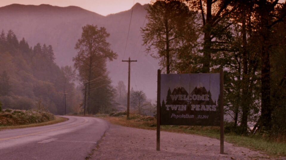 Twin Peaks sign