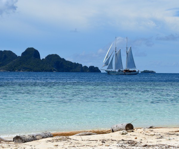 Serene and stimulating Indonesian adventures by luxury charter yacht