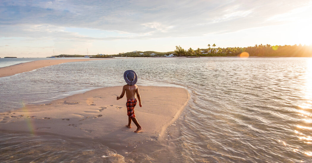 The Key to Vacationing with a Toddler? A Wave-Free Beach.