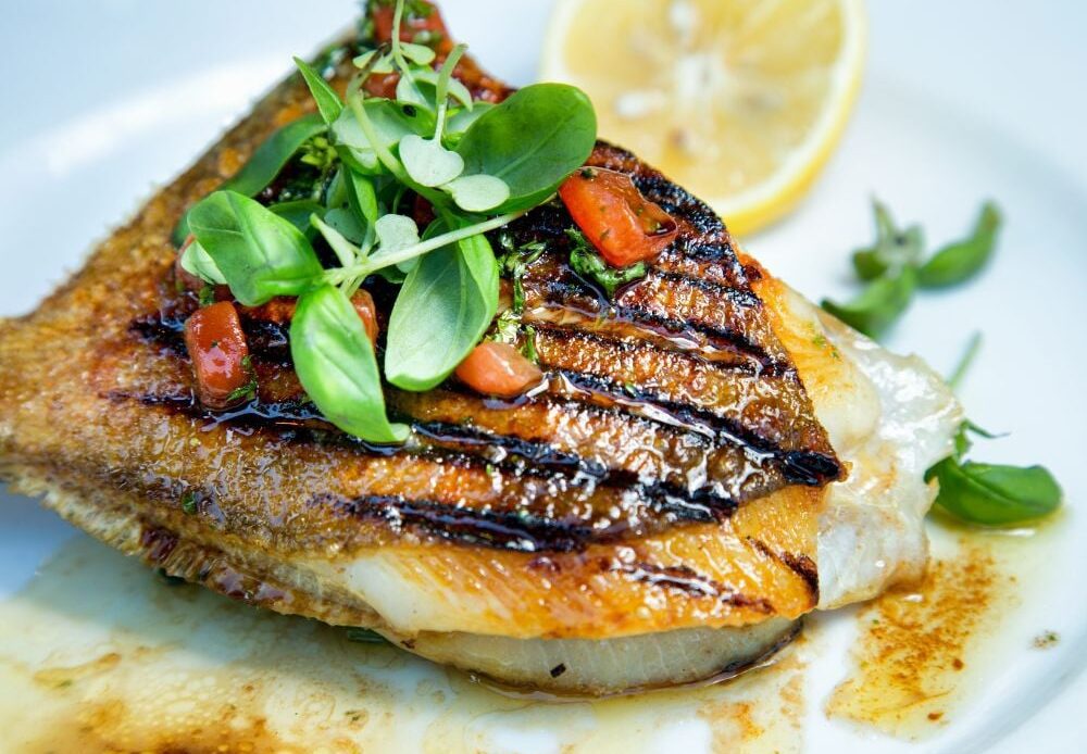 tasty Grilled John Dory