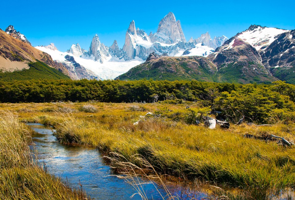 Beautiful nature landscape in Patagonia, Argentina