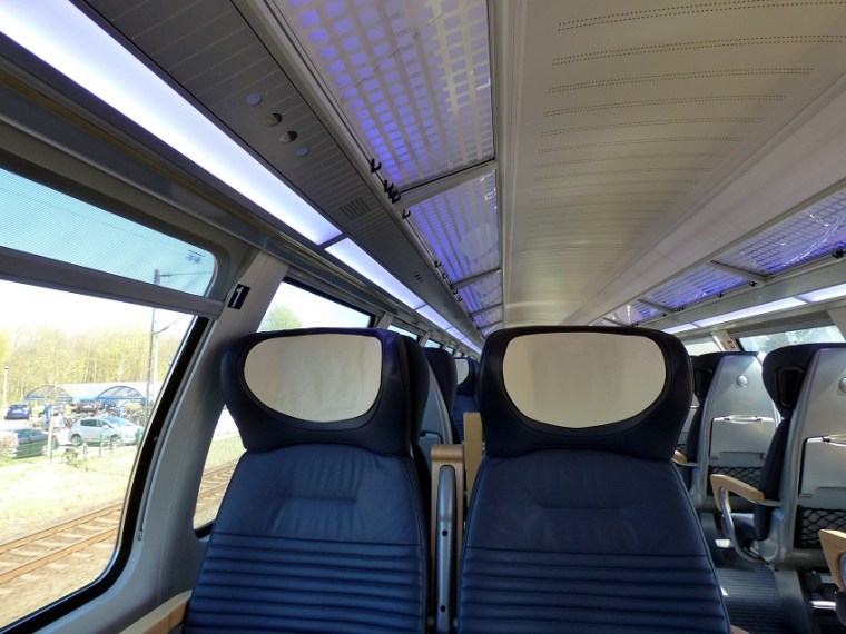 first-class train coach