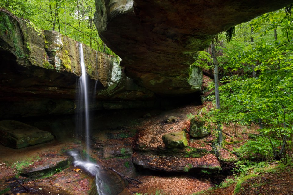 Rockbridge in Hocking Hills of Ohio