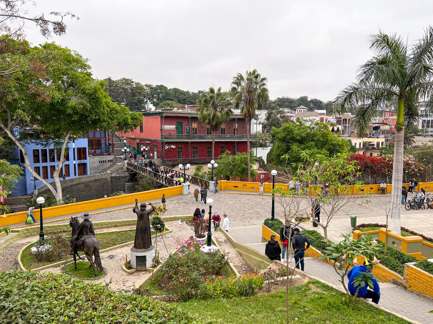 The Bridge of Sighs in Barranco, Lima