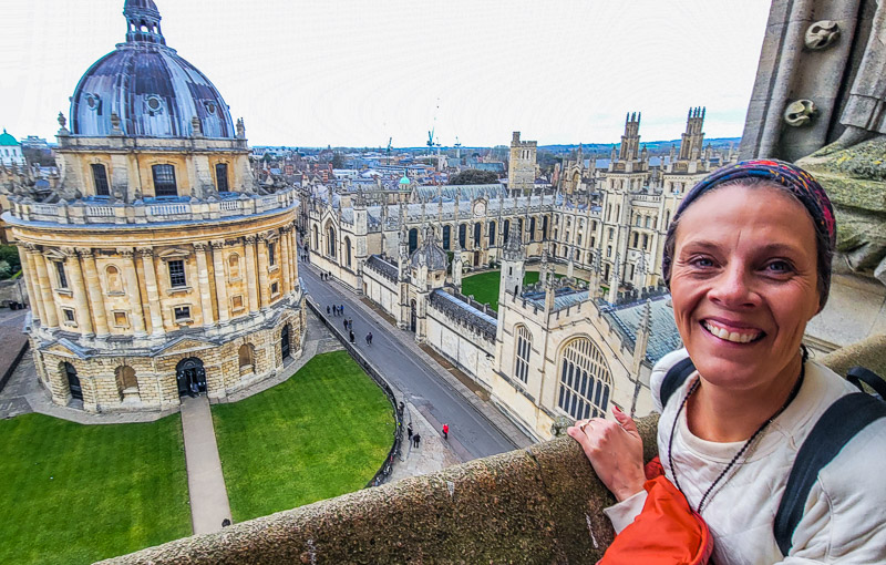 Overlooking Oxford from St Mary’s Church Tower