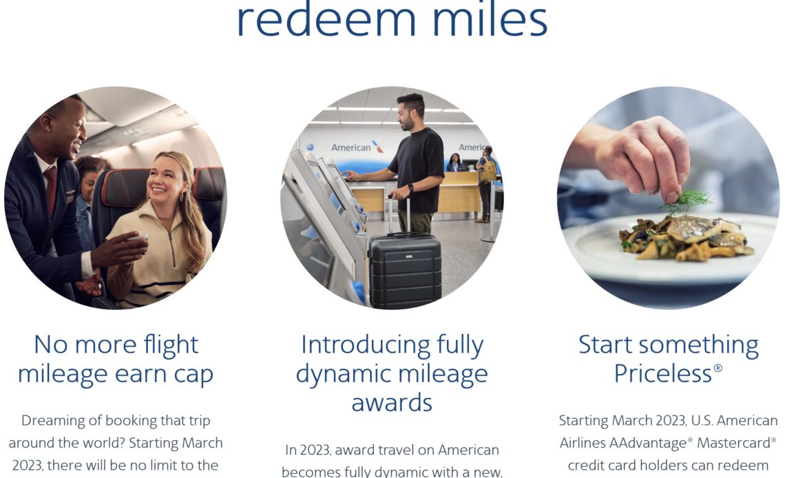 American Airlines AAdvantage Redemptions to Become Dynamic in 2023