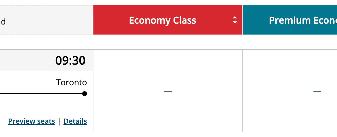 Emirates Now Bookable on Aeroplan (Book Now for 2023!)