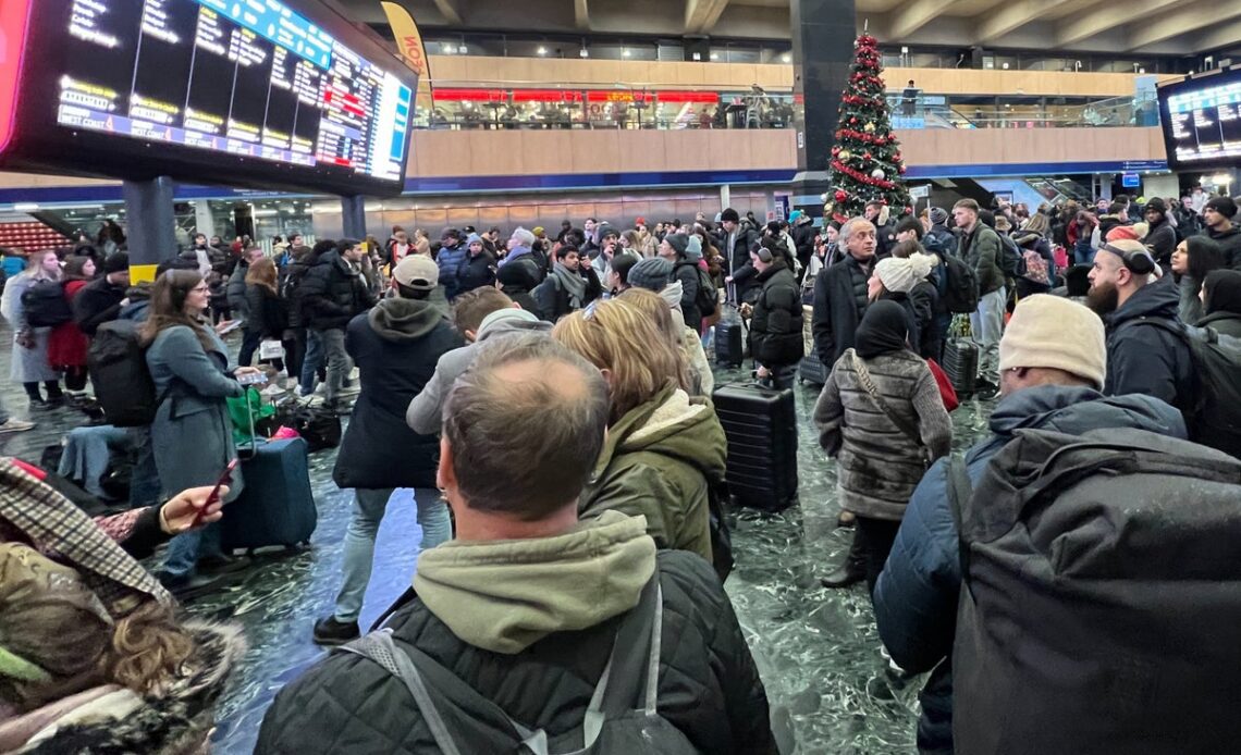 Millions face unprecedented disruption as strikes hit Christmas travel