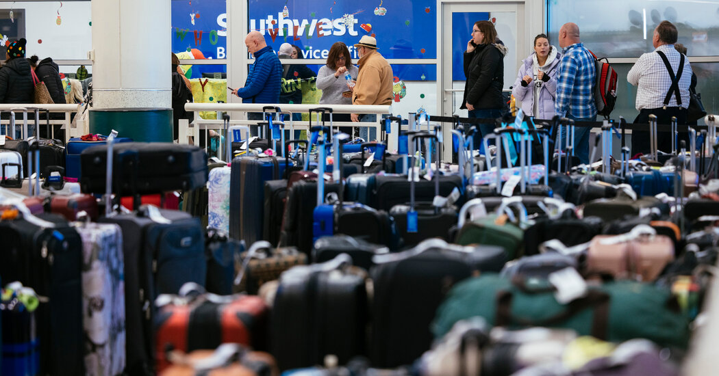 Southwest and Other Airlines Cancel Thousands of Flights Across the US