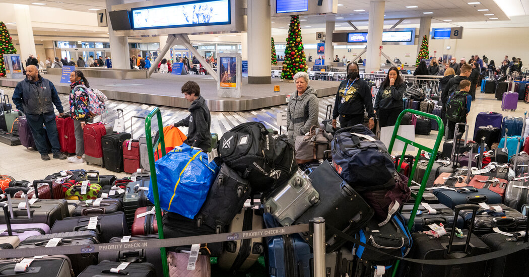 Thousands of Canceled Flights Upend Travel Plans Across U.S.