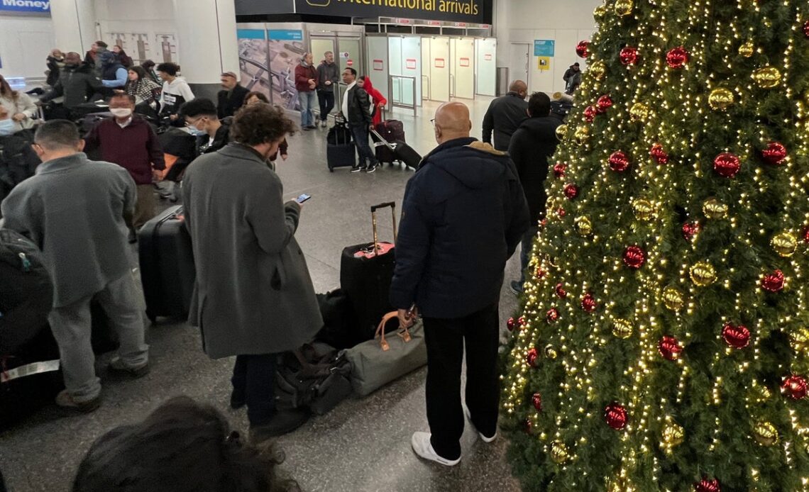 Train strikes latest updates: Christmas travel disruption as RAC tells drivers ‘avoid roads until 7pm’