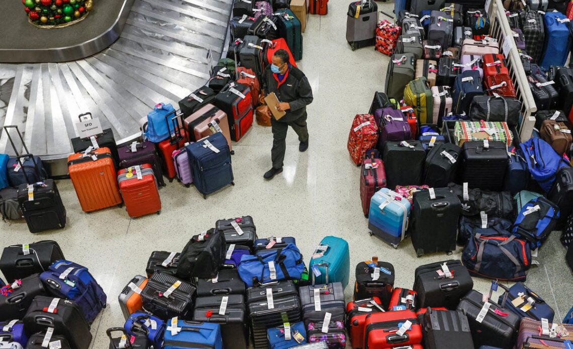 What happens to lost luggage? US winter storms cap off nightmare year for travellers