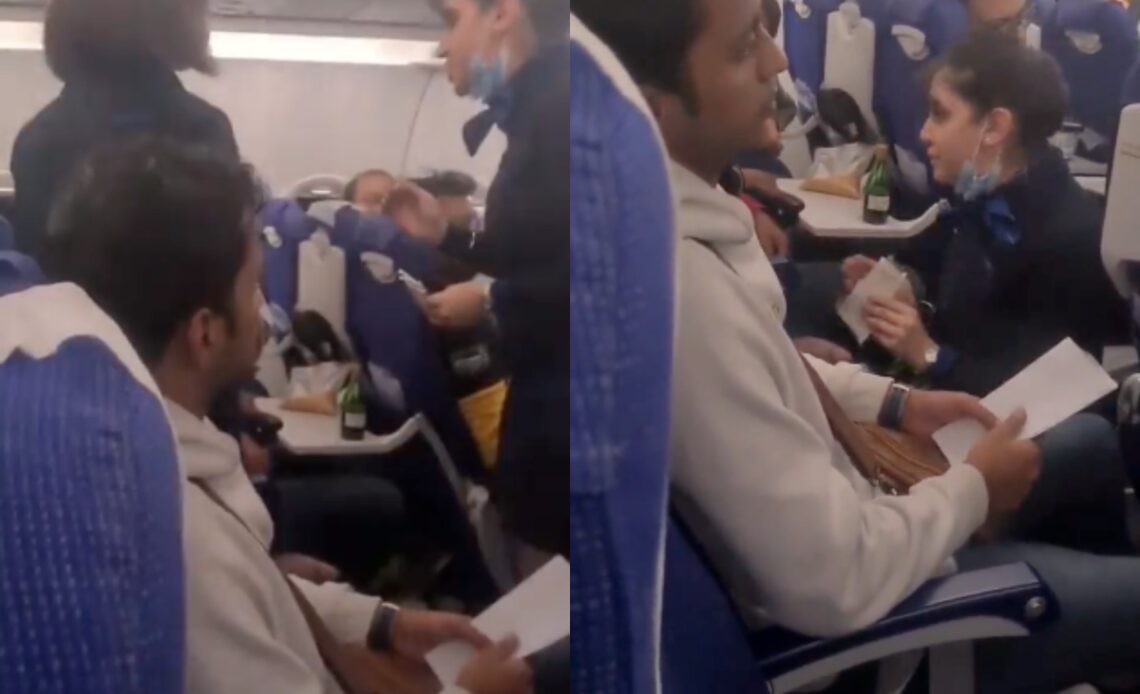 ‘Shut up, I am not your servant!’: Flight attendant blasts passenger in explosive row