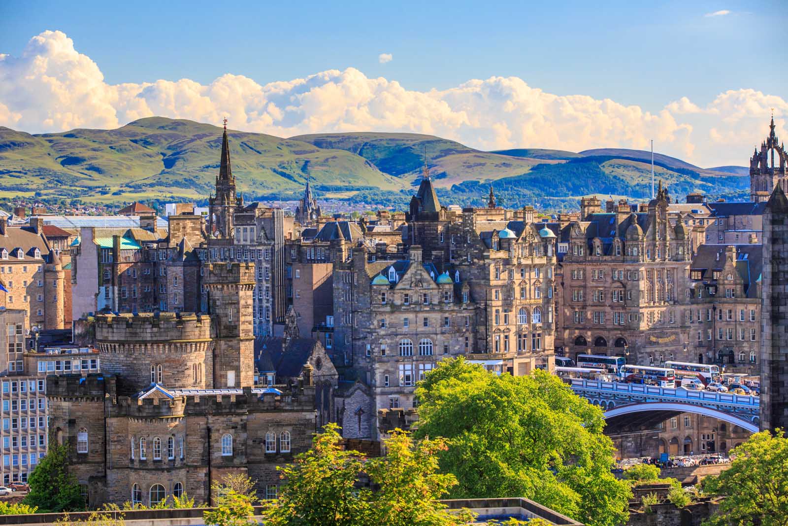 Best cities in Scotland Edinburgh