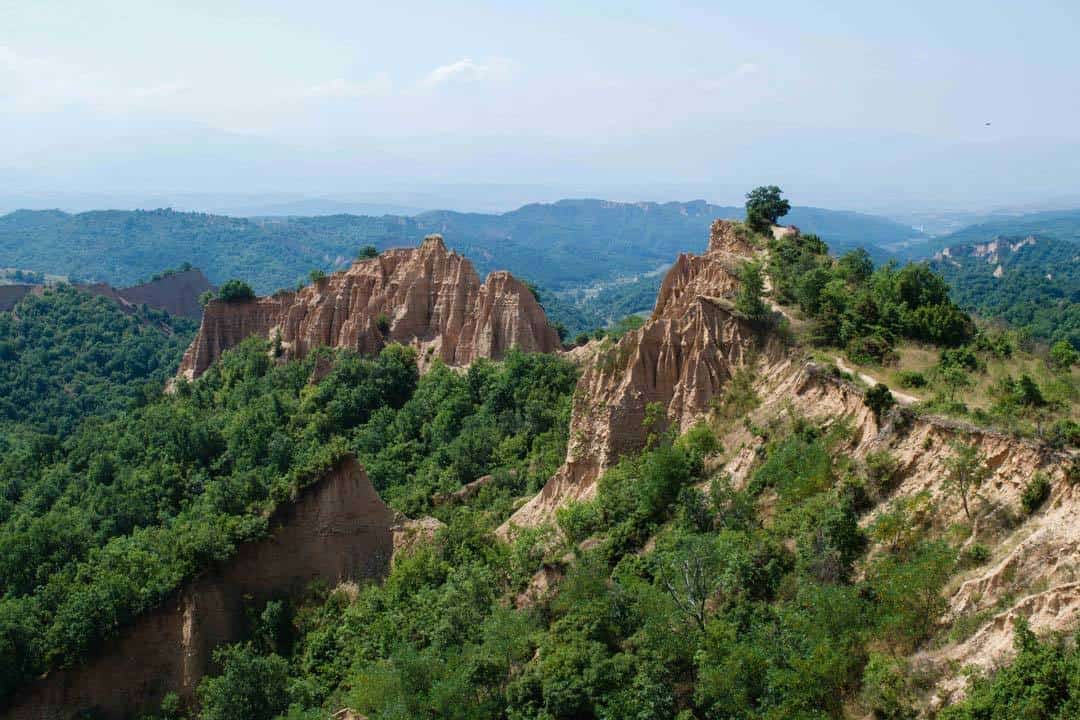 Sand Pyramids Of Melnik, Day Hikes In The Balkans