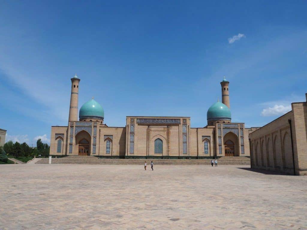 Hanging Out At Khast Imam In The Centre Of Tashkent