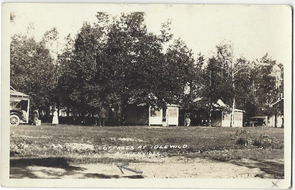 Cottages at Idlewild, Michigan, 1922