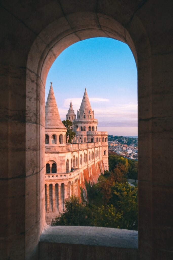 A view in Budapest