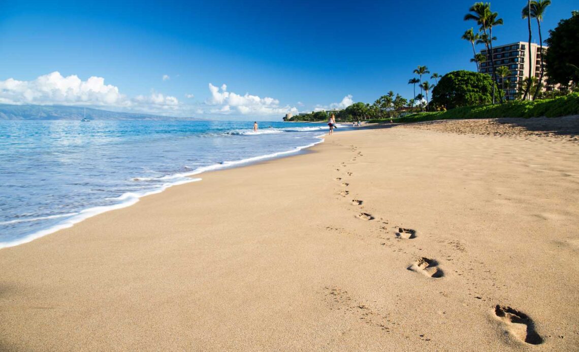 Best Beaches in the United States Kaanapali Beach Maui