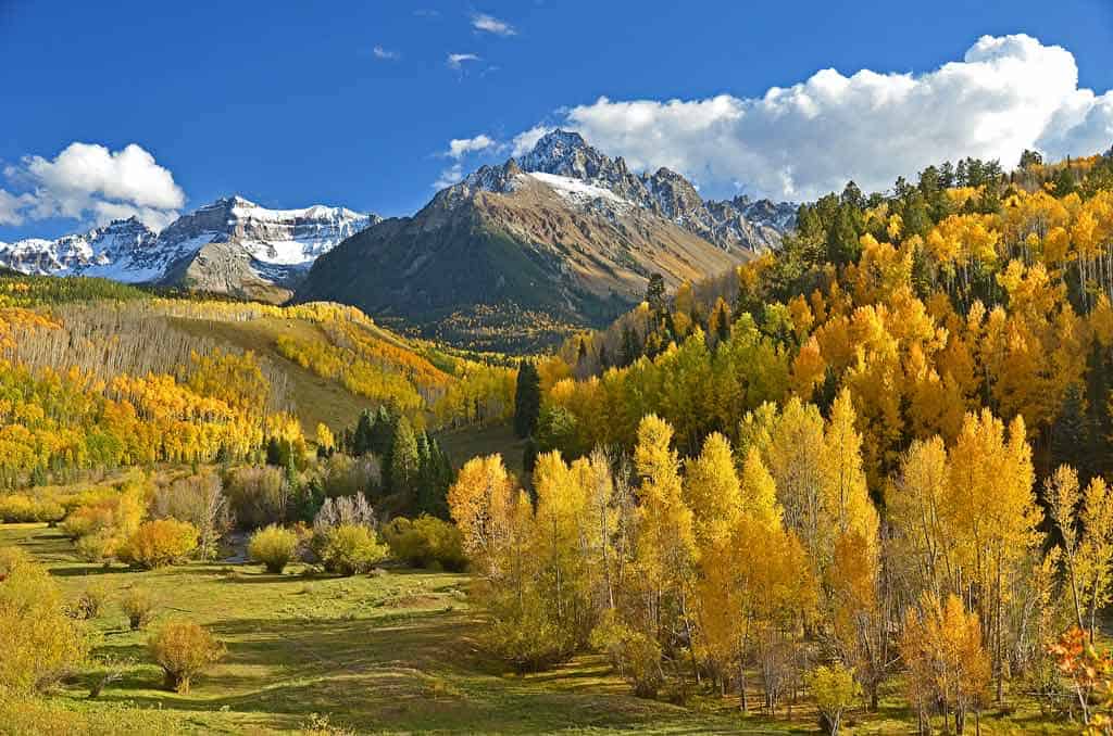 Colorado Mountains In Fall