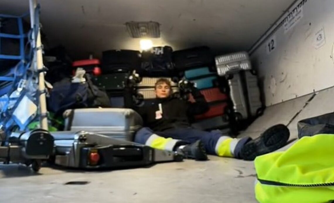Baggage handler’s video shows what 100 bags look like packed into a plane’s cargo hold
