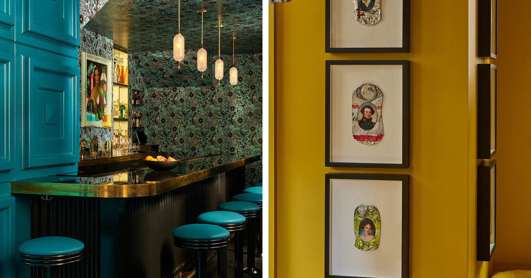 In Philadelphia, a Cocktail Bar With Bold Colors and Swedish Meatballs