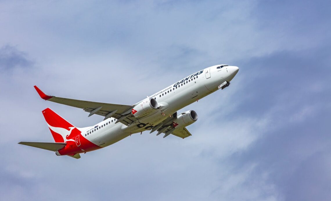 Qantas flight lands on single engine after issuing mayday call over the Pacific
